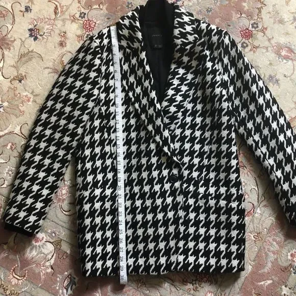 Theory Danvey Houndstooth Coat